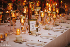 Elegant Indian wedding table number capture. Elegant Indian wedding table number capture.