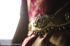 Indian bridal wedding waist belt closeup capture. Indian bridal wedding waist belt closeup capture.