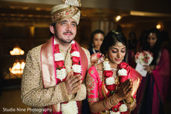 Marvelous Indian bride and groom at ceremony photo. Marvelous Indian bride and groom at ceremony photo.