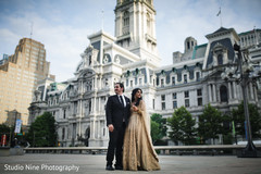 Stunning Indian bride and groom outdoors capture. Stunning Indian bride and groom outdoors capture.