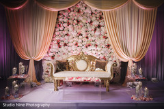 Marvelous Indian wedding stage decoration. Marvelous Indian wedding stage decoration.