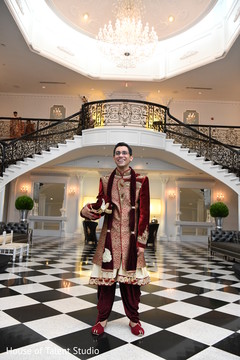 Indian groom waiting for bride. Indian groom waiting for bride.