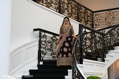 Indian bride on her way to meet groom. Indian bride on her way to meet groom.