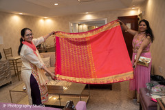 Wonderful Indian bridal ceremony dupatta. Wonderful Indian bridal ceremony dupatta.