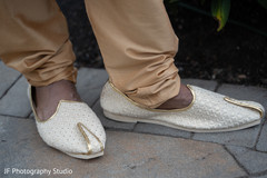 Elegant Indian groom's ceremony shoes. Elegant Indian groom's ceremony shoes.