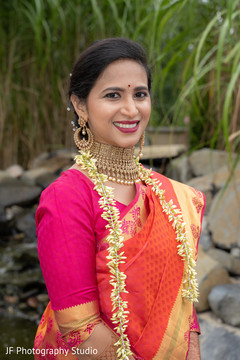 Enchanting Indian bride portrait. Enchanting Indian bride portrait.