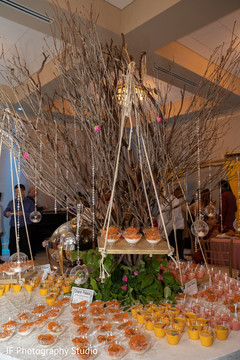 Wonderful decoration for the Indian wedding treats table. Wonderful decoration for the Indian wedding treats table.