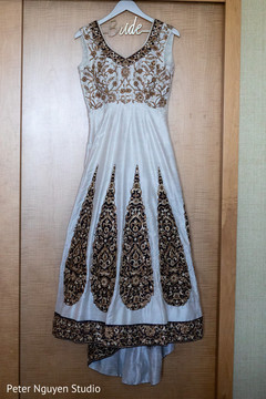 Marvelous Indian bridal white wedding dress. Marvelous Indian bridal white wedding dress.