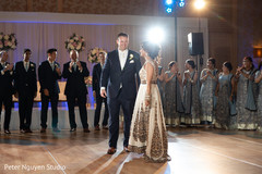 Enchanting indian wedding reception dance. Enchanting indian wedding reception dance.