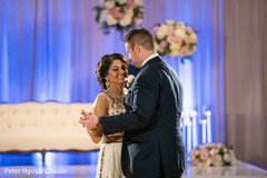 Indian lovebirds wedding first dance. Indian lovebirds wedding first dance.