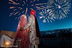 Magnificent Indian wedding fireworks capture. Magnificent Indian wedding fireworks capture.