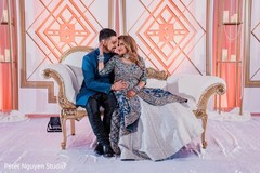 Ravishing indian couple's wedding reception attire Ravishing indian couple's wedding reception attire
