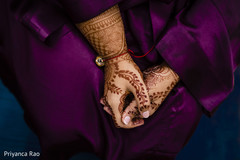 Indian bride showing her mehndi Indian bride showing her mehndi