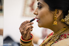 Maharani working on her makeup Maharani working on her makeup