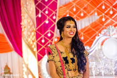 Enchanting maharani at reception capture. Enchanting maharani at reception capture.
