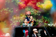 Incredible Indian wedding baraat procession. Incredible Indian wedding baraat procession.