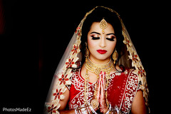 Indian bride ready for her ceremony. Indian bride ready for her ceremony.