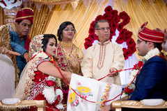 Indian bride and groom getting their lazo capture. Indian bride and groom getting their lazo capture.