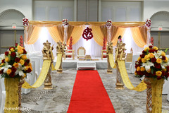 Magnificent Indian wedding ceremony decoration. Magnificent Indian wedding ceremony decoration.