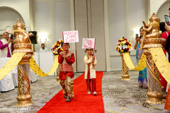 Lovely pageboys announcing bride is coming. Lovely pageboys announcing bride is coming.