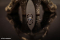 Incredible capture of Indian wedding rings. Incredible capture of Indian wedding rings.