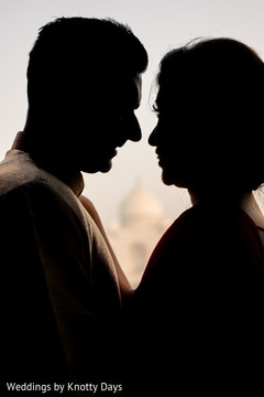 Indian lovebirds silhouette Indian lovebirds silhouette