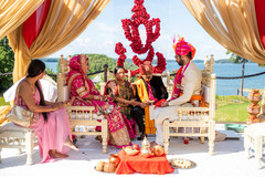 See this lovely Indian wedding ceremony. See this lovely Indian wedding ceremony.