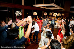 Guests having an amazing time during the reception Guests having an amazing time during the reception