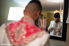 Charming Maharajah getting ready for his big day. Charming Maharajah getting ready for his big day.