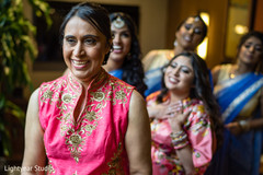 Indian bridesmaids getting ready capture. Indian bridesmaids getting ready capture.