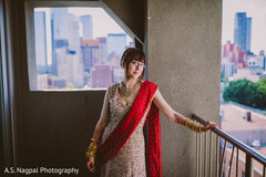 Outdoors Indian bridal photo shoot. Outdoors Indian bridal photo shoot.