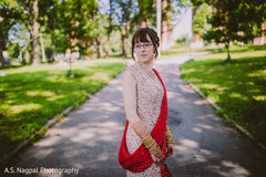 Gorgeous Indian bride on her reception wedding lehenga. Gorgeous Indian bride on her reception wedding lehenga.
