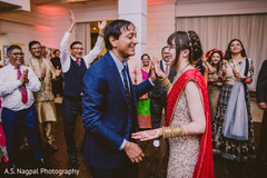 Lovely Indian couple having their reception dance. Lovely Indian couple having their reception dance.