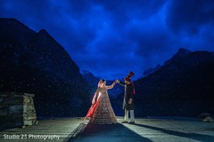 Magical moment between the Indian couple Magical moment between the Indian couple