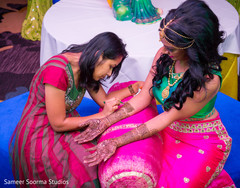 Maharani getting ready for the ceremonies Maharani getting ready for the ceremonies