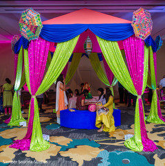 See this beautiful Indian pre wedding decor See this beautiful Indian pre wedding decor