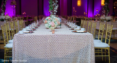 Table design for the Indian wedding reception Table design for the Indian wedding reception