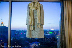 Raja's sherwani hanging at the room Raja's sherwani hanging at the room