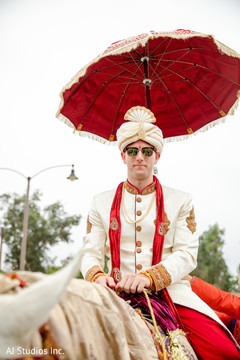 Enchanting Indian groom on his baraat horse. Enchanting Indian groom on his baraat horse.