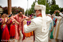 Upbeat Indian groom's baraat dance. Upbeat Indian groom's baraat dance.