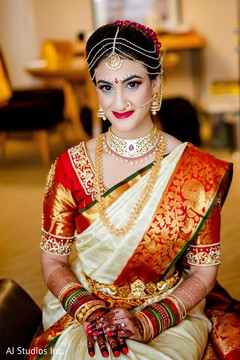 Incredible Indian bridal ceremony look. Incredible Indian bridal ceremony look.
