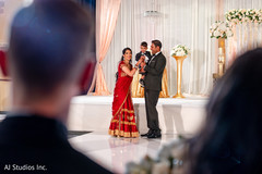 Maharani with a special guest at their speech. Maharani with a special guest at their speech.
