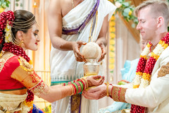 Indian wedding ceremony coconut ritual. Indian wedding ceremony coconut ritual.
