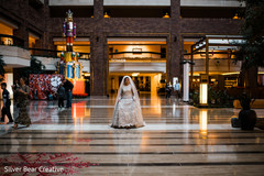 Indian bride on her way to meet groom. Indian bride on her way to meet groom.