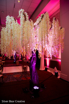 Stunning Indian wedding reception flowers decor. Stunning Indian wedding reception flowers decor.