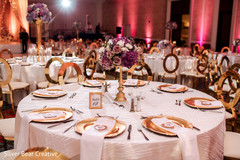 Amazing Indian wedding reception table setup. Amazing Indian wedding reception table setup.