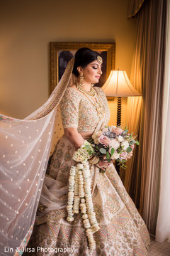 Enchanting maharani getting her veil on. Enchanting maharani getting her veil on.