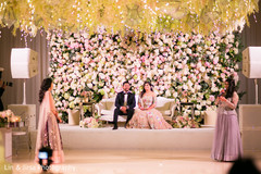 Indian wedding reception speech moment capture. Indian wedding reception speech moment capture.