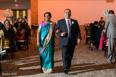 Parents making their grand entrance Parents making their grand entrance