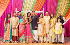 Lovely capture of Indian couple with family Lovely capture of Indian couple with family